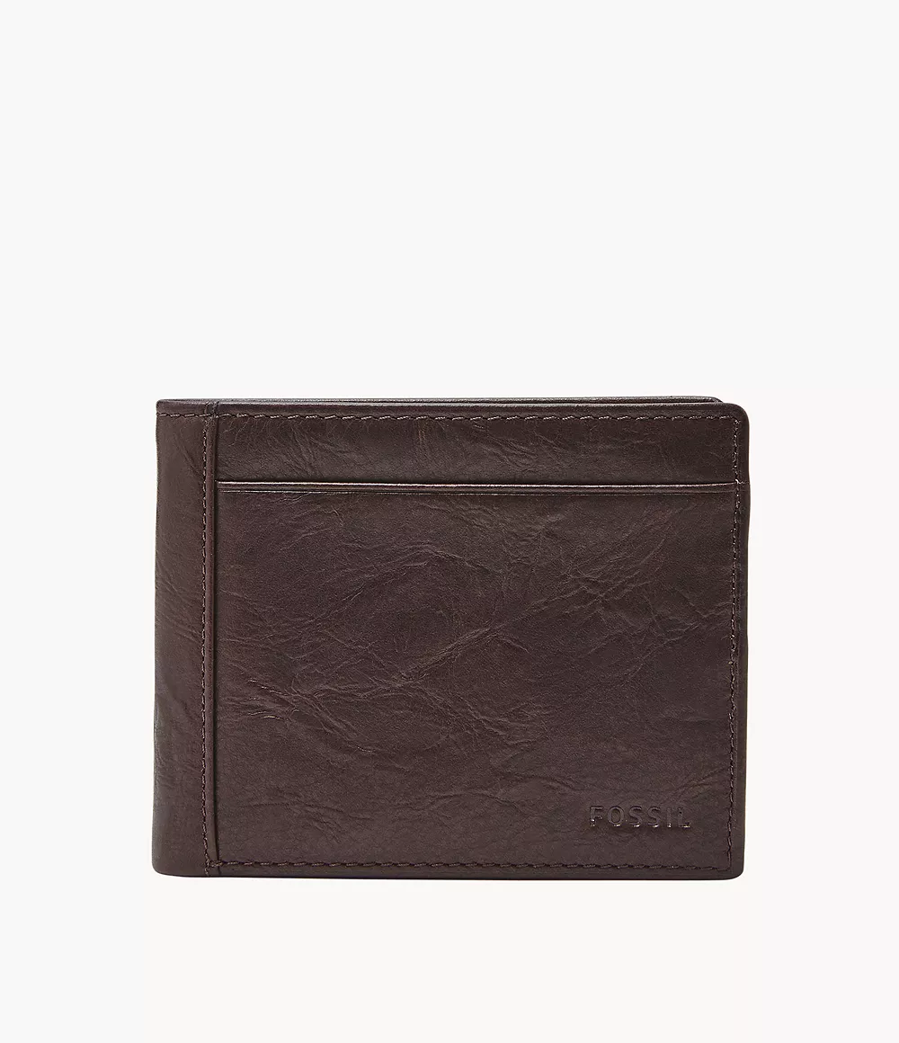 Leather Credit Card Wallet | Fossil.com