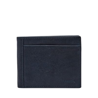 Neel Leather Bifold with Flip ID Wallet - ML3899001 - Fossil