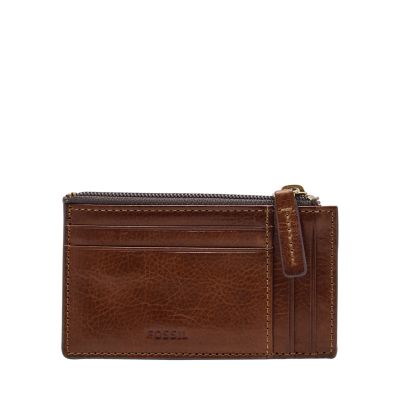 mens leather card case