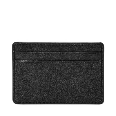  Fossil Men's Anderson Leather Slim Minimalist Card