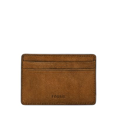 Steven Leather Card Case Wallet