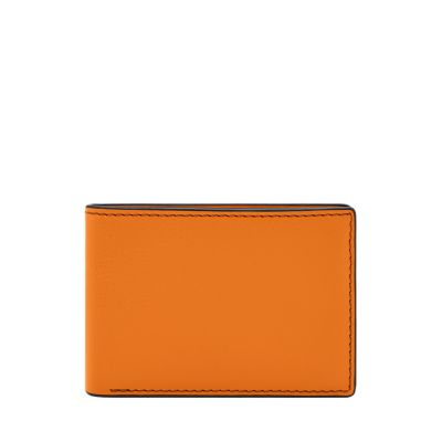 Steven Leather Front Pocket Bifold Wallet - ML4396210 - Fossil