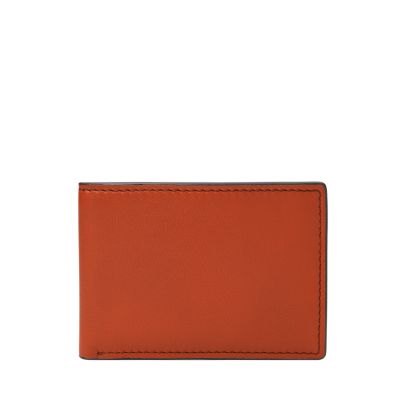 Steven Leather Front Pocket Bifold Wallet - ML4396210 - Fossil