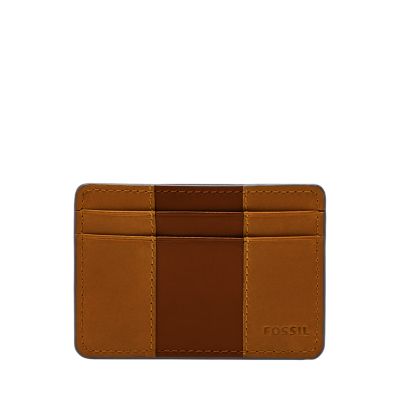 Bonbird RFID Secured Genuine Leather Slim Minimalist Front  Pocket Money Clip Wallet 10 Card Holder - Card Holder