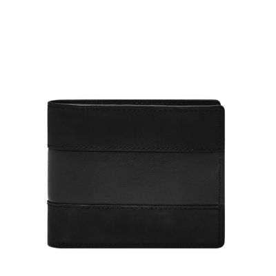 

Fossil Homme Portefeuille à deux volets Everett avec grande poche porte-monnaie