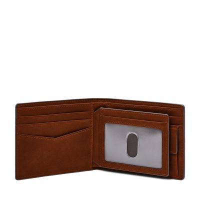 Portefeuille à deux volets Everett avec grande poche porte-monnaie