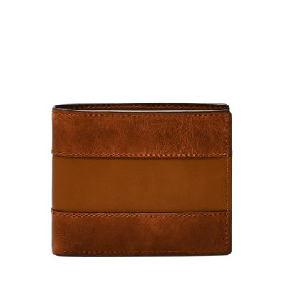 Descubre las colecciones de carteras de hombre Fossil