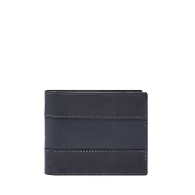 

Fossil Homme Portefeuille à deux volets avec grande poche portefeuille Everett