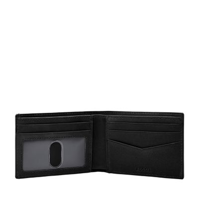 Fossil Men's Bronson Front Pocket Wallet Black ML4460001