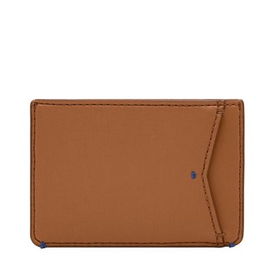 Michigan Slim Brown Bifold Wallet