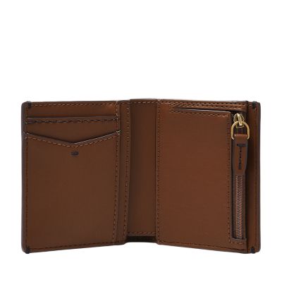 Fossil men's wallets online on sale