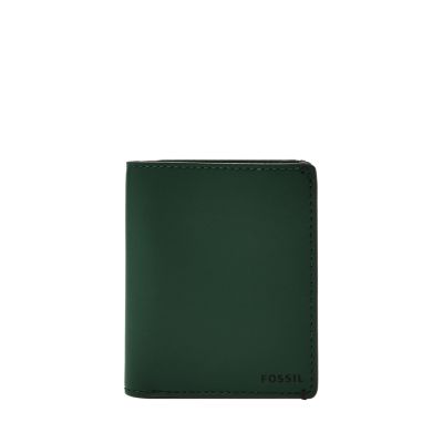 

Fossil Homme Portefeuille à deux volets à poche porte-monnaie Joshua