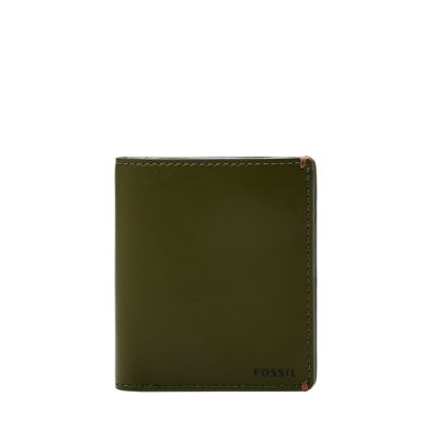 Cactus Leather Half-Zip Wallet