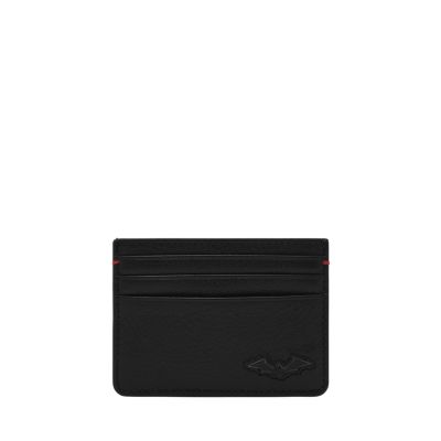 Cross Mens Leather Bifold Wallet with Removable Credit Card Case (Black)