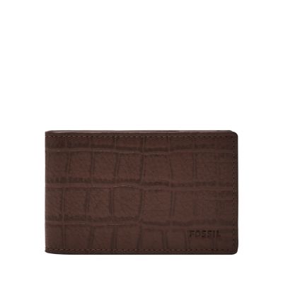 

Fossil Homme Portefeuille à deux volets Andrew avec poche avant