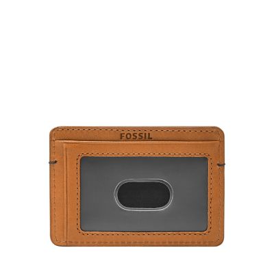 Fossil business card holder new arrivals