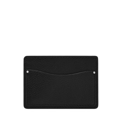  Fossil Men's Anderson Leather Slim Minimalist Card