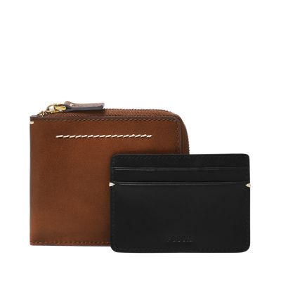 Men's Bifold Wallets: Shop Leather Bifold Wallets for Men - Fossil