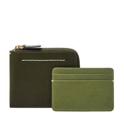 Zippered Credit Card Wallet