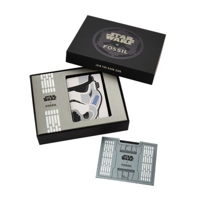 Buckle-Down Star Wars Stormtrooper Hinge Wallet - 7x4 Inch Vegan Leather