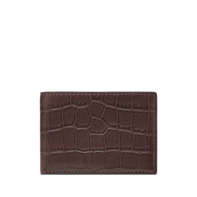 Fossil Bifold Derrick flach