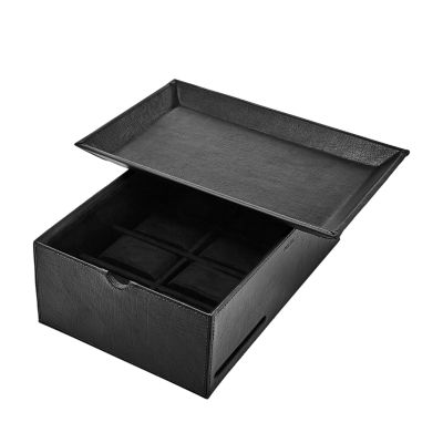 Fossil 10 piece hot sale watch box