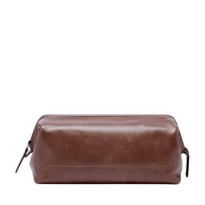 fossil shave bag