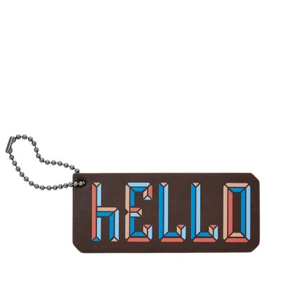 Hello バッグタグ Mlg Fossil