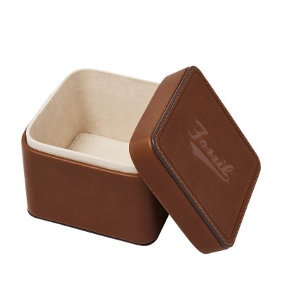 Leather watch best sale storage case