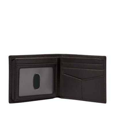 Men's Black Wallet & Belt Set