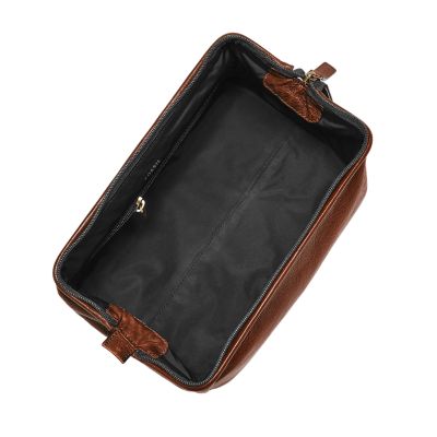 Trousse de Toilette Cuir Homme – Accessoires de Voyage