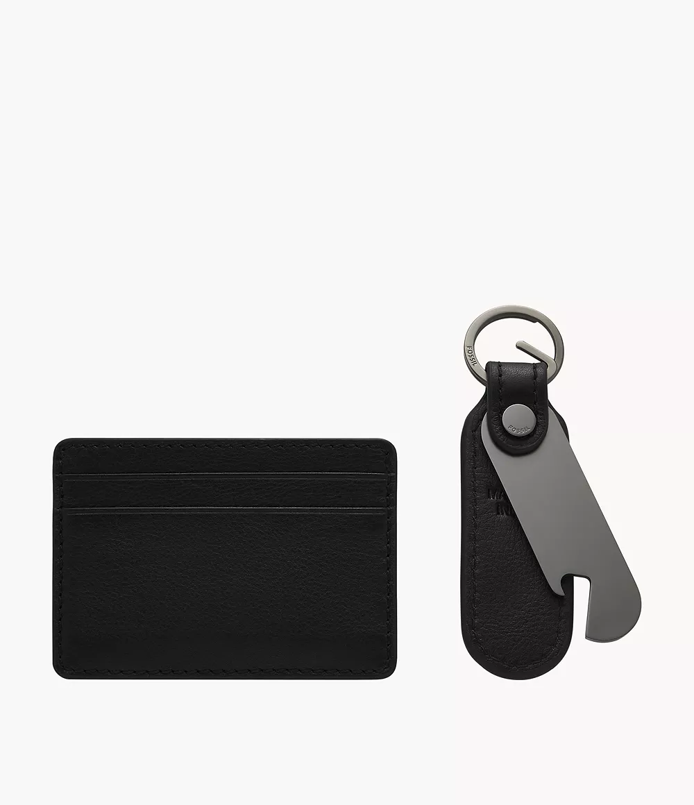 Steven Card Case And Keyfob Bottle Opener Gift Set  MLG0791001
