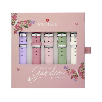 Luxury Apple Watch Band Flower Leather Watchs Strap Wristband For