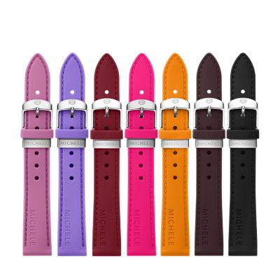 16mm Silicone Interchangeable Strap Gift Set MS16S03SET MICHELE