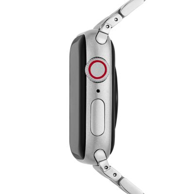 Tapered Seven Link Stainless Steel Bracelet Band for Apple Watch