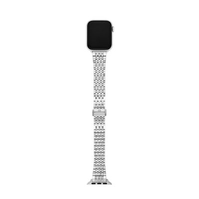 Tapered Seven Link Stainless Steel Bracelet Band for Apple Watch