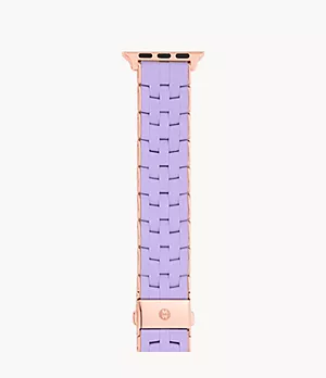 38/40/41mm and 42/44/45/49mm Lavender Silicone Band for Apple Watch®