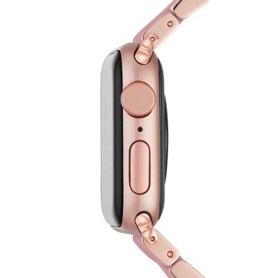 Miho Checkered Retro Flower Pot 42mm/44mm Rose Gold Apple Watch Band -  Society6 : Target