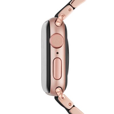 michele watch pink band