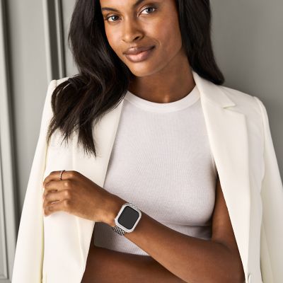 Series 6 40MM Diamond Case For Apple Watch® in Two-Tone 18K
