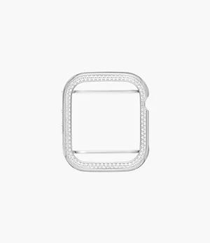 Diamond Case for Apple Watch® in Stainless Steel
