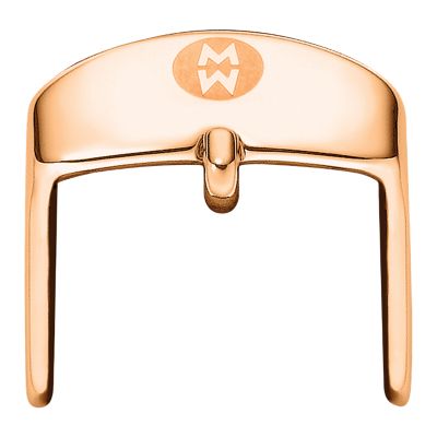 18mm Silicone Strap Pink Gold Buckle