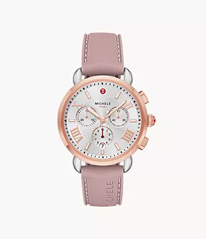 Sporty Sport Sail Two-Tone Pink Gold Watch