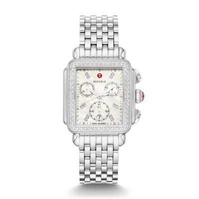 Michele diamond chronograph watch new arrivals