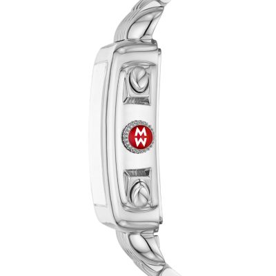 Michele diamond watch clearance band