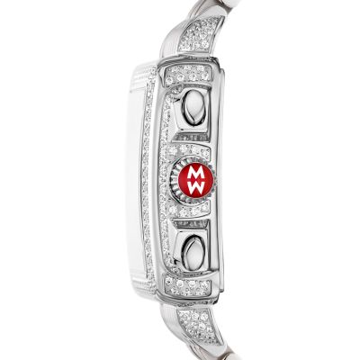 Limited Edition Deco Diamond Pavé Jubilee Stainless Watch display picture 3