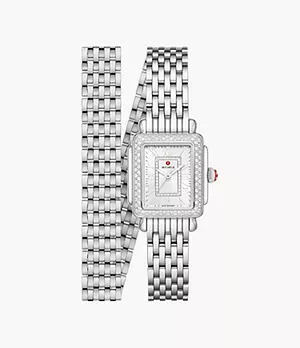 Deco Madison Mini Stainless Diamond Watch