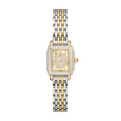 Deco Madison Mini 18K Two-Tone Gold-Plated Watch