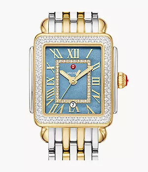 Deco Madison Mid Two-Tone Diamond Stainless Steel Watch