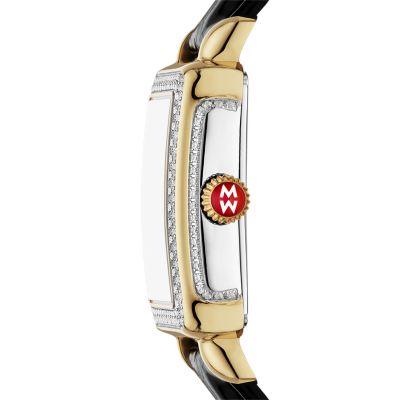 Deco Madison Mid Pavé Roman Black Watch MWW06G000050 - MICHELE®
